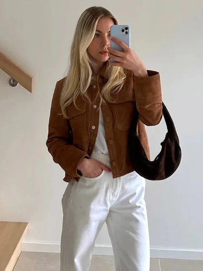 Helena | Comfortabel & Tijdloos  suède Jasje 7