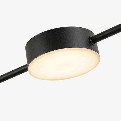 Lineaire LED Hanglamp Helios – Moderne Verlichting met Metaal en Acryl voor Eetkamer en Woonkamer
