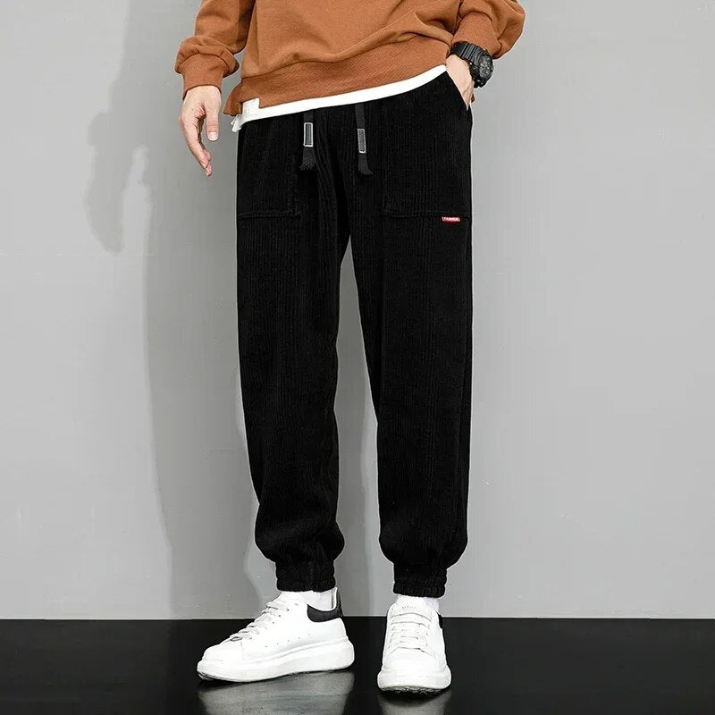 Joggingbroek Casual Zwart voor Mannen - StudioMarella