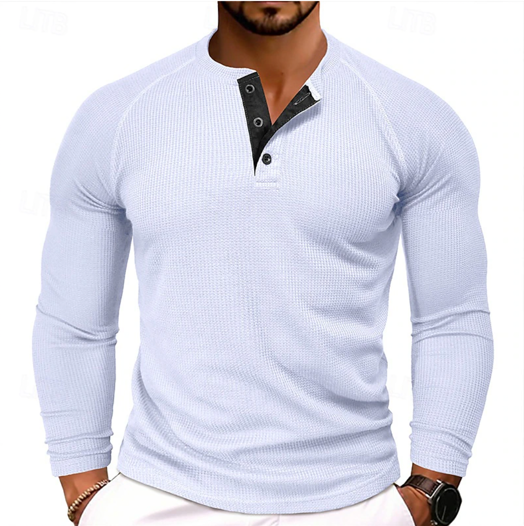 Heren Langemouwen Shirt - Liam