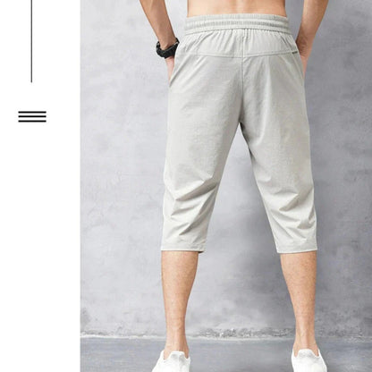 Herenshort Nylon Zwart voor Strand en Zwembad