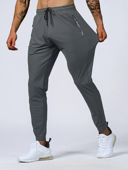 Heren Joggers Elastisch Comfortabel Ademend Sportbroek - StudioMarella