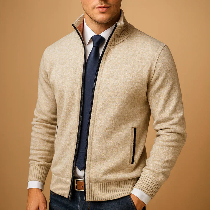 Heren Vest Rits Klassiek Designer Model - StudioMarella