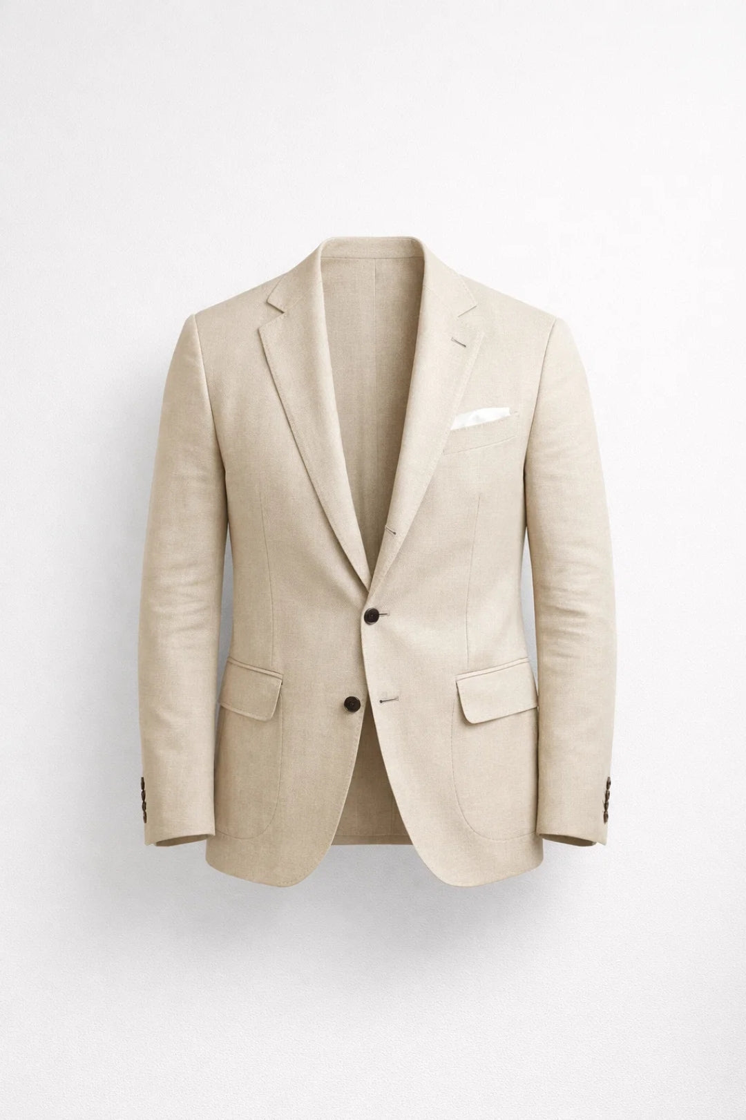 Blazer Heren - Elegant Licht Getailleerd Met Revers