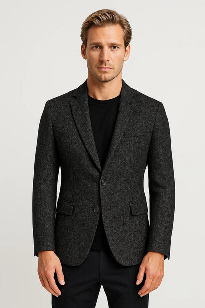 Heren Blazer Slimfit Elegant Met Knopen voor Alle Seizoenen
