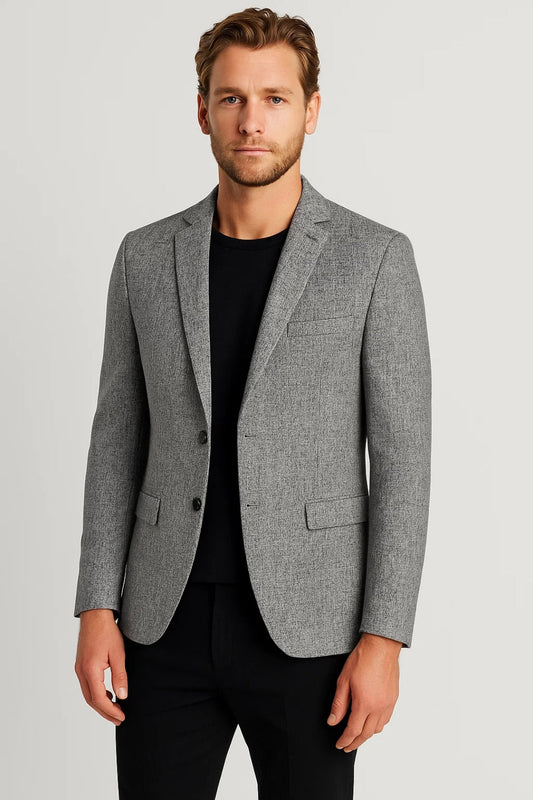 Heren Blazer Slimfit Elegant Met Knopen voor Alle Seizoenen - StudioMarella
