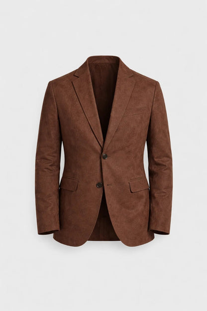 Blazer Heren - Slim Fit Jasje met Knoopsluiting en Revers Elegant