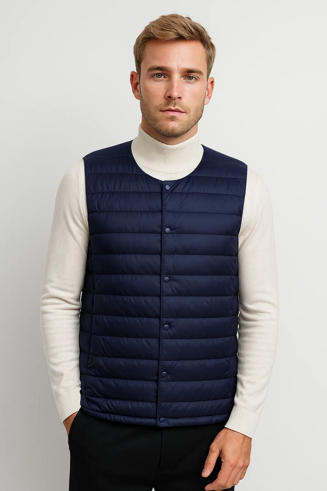 Heren Bodywarmer Lichtgewicht Modern voor Alle Seizoenen - StudioMarella