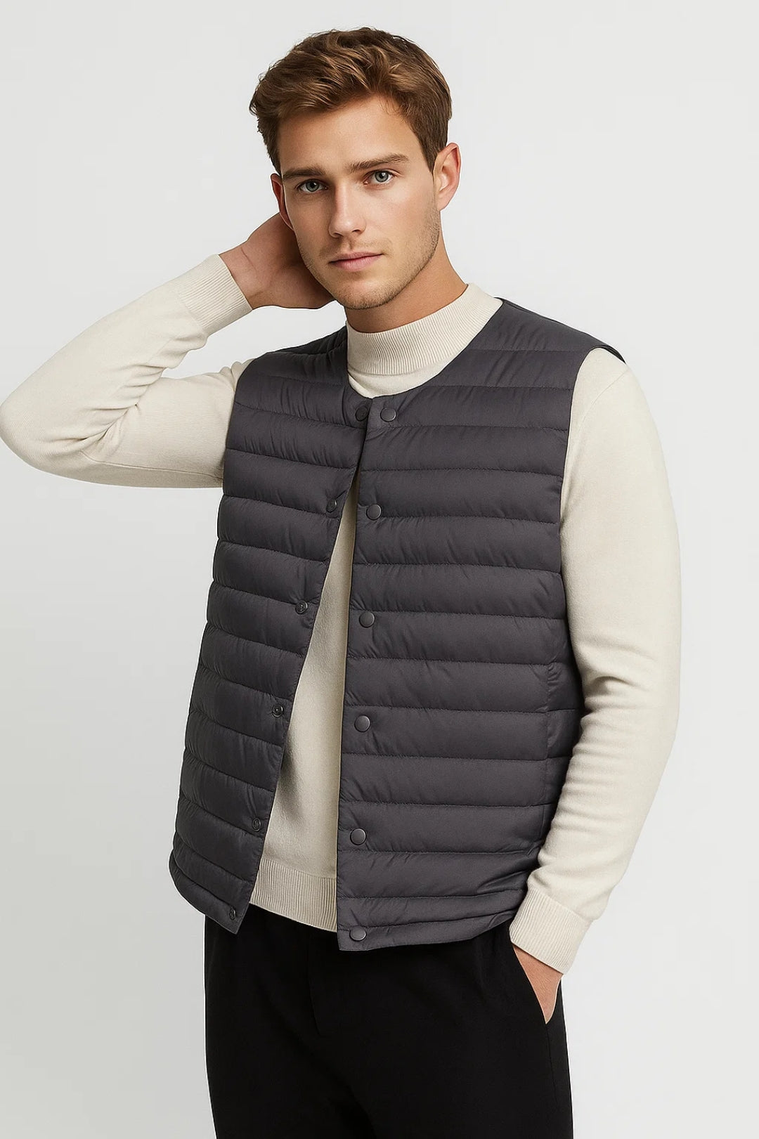 Heren Bodywarmer Lichtgewicht Modern voor Alle Seizoenen