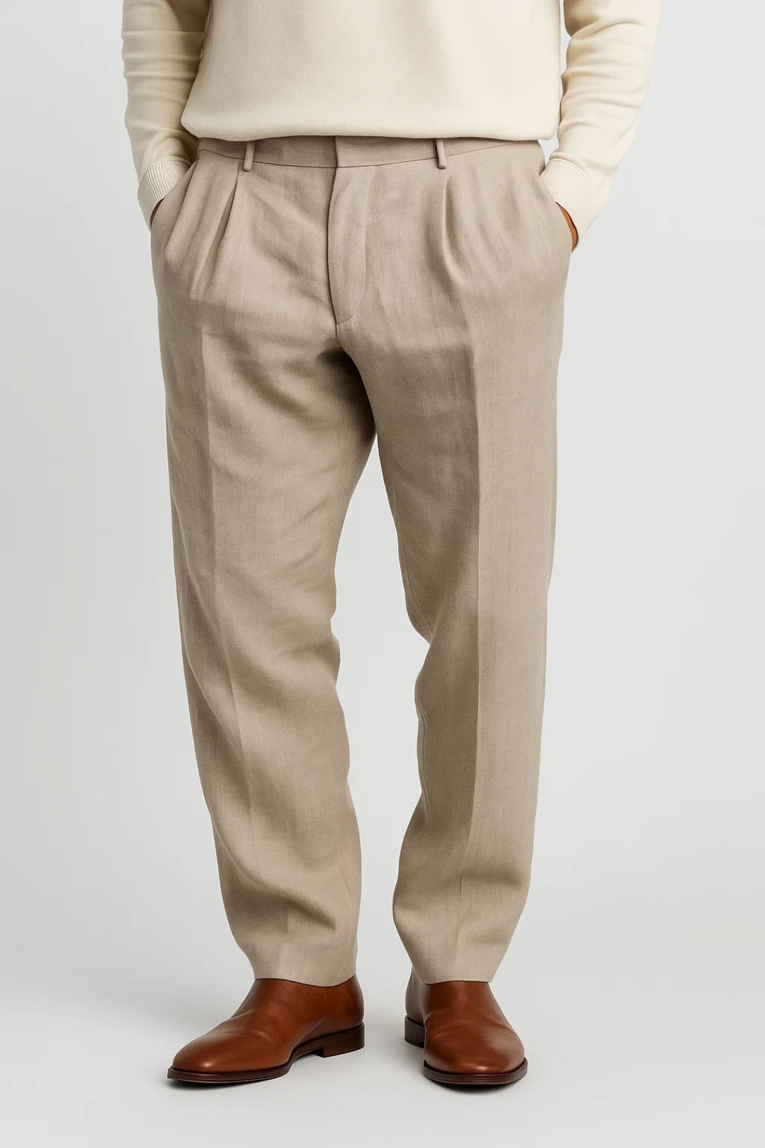 Heren Broek Modern Gesneden All Season