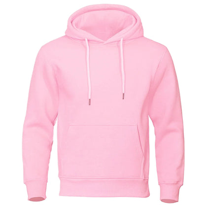 Heren Fleece Hoodie met Capuchon – Warme Trui voor Herfst & Winter – Comfortabele Pasvorm – Casual Streetwear