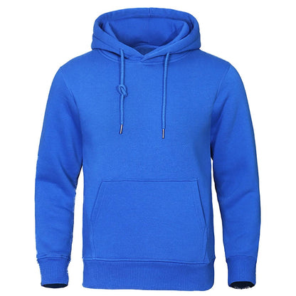 Heren Fleece Hoodie met Capuchon – Warme Trui voor Herfst & Winter – Comfortabele Pasvorm – Casual Streetwear
