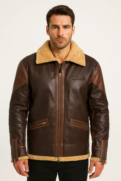 Heren Winterjas Met Kraag Premium Kwaliteit - StudioMarella