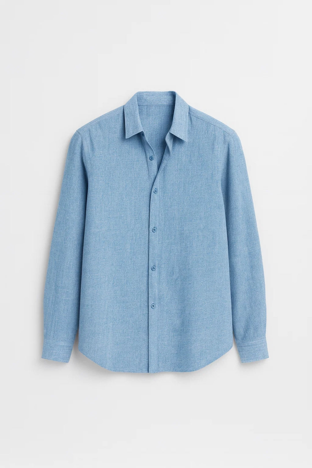 Mannen Overhemd Slim Fit Klassieke Kraag Casual Stijl - StudioMarella