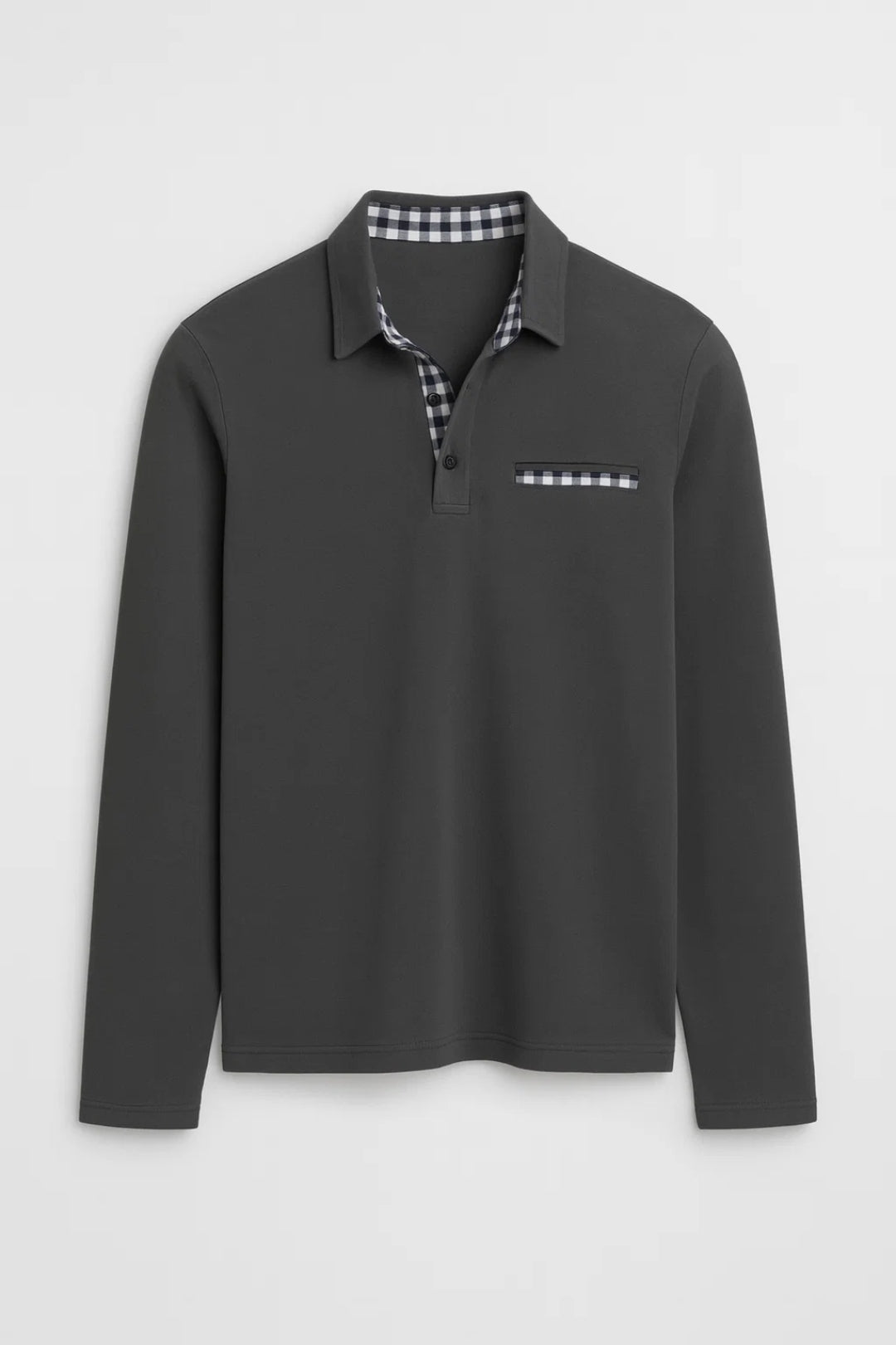 Heren Polo Lange Mouw Slim Fit Zomer Lente Collectie