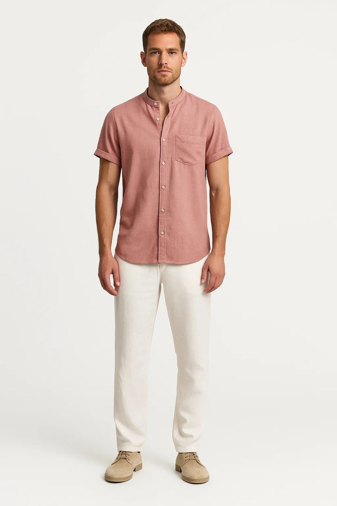Heren T-shirt Kort Mouwen Zomer Comfortabel Casual