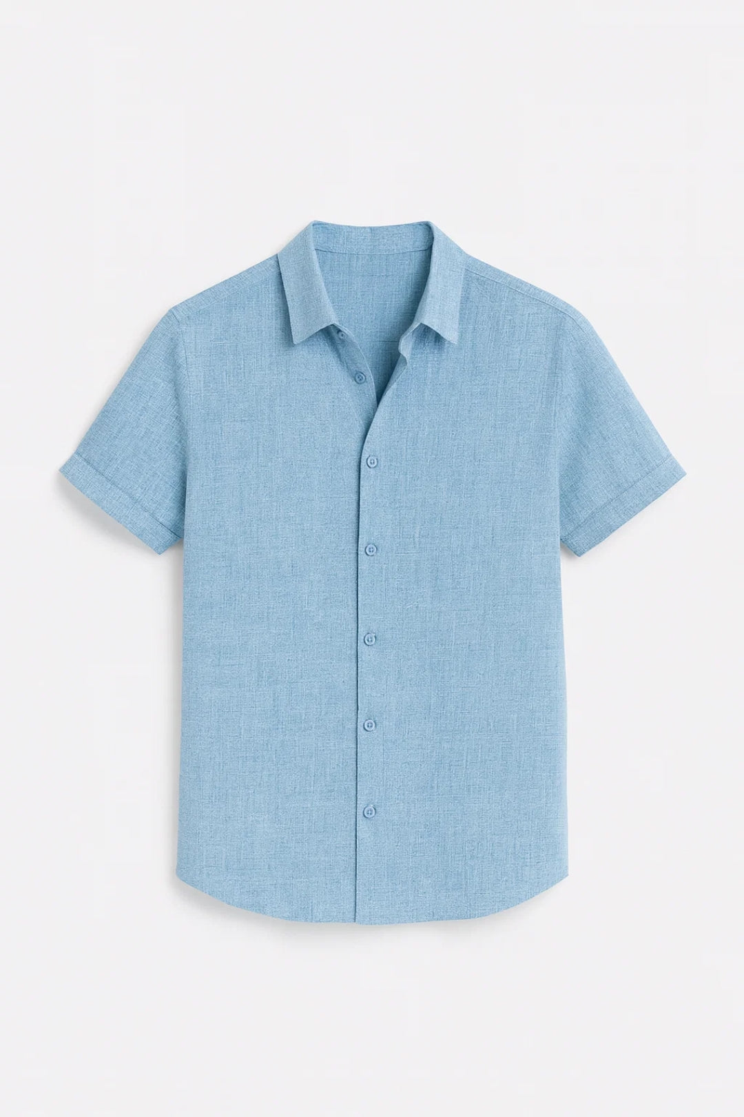 Heren Shirt Korte Mouw Zomer Minimalistisch Design