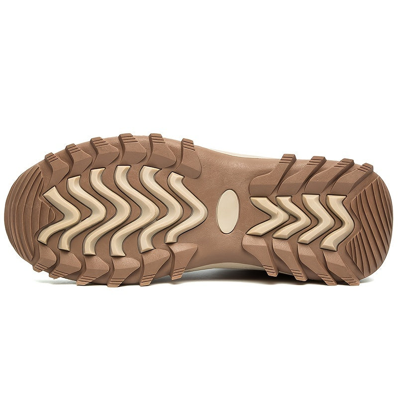 Heren Wandelschoenen Warm en Waterdicht met Stevige Vetersluiting
