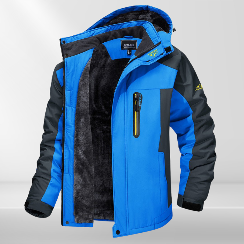Heren Winterjack Waterdicht Warm Fleece Outdoorjack
