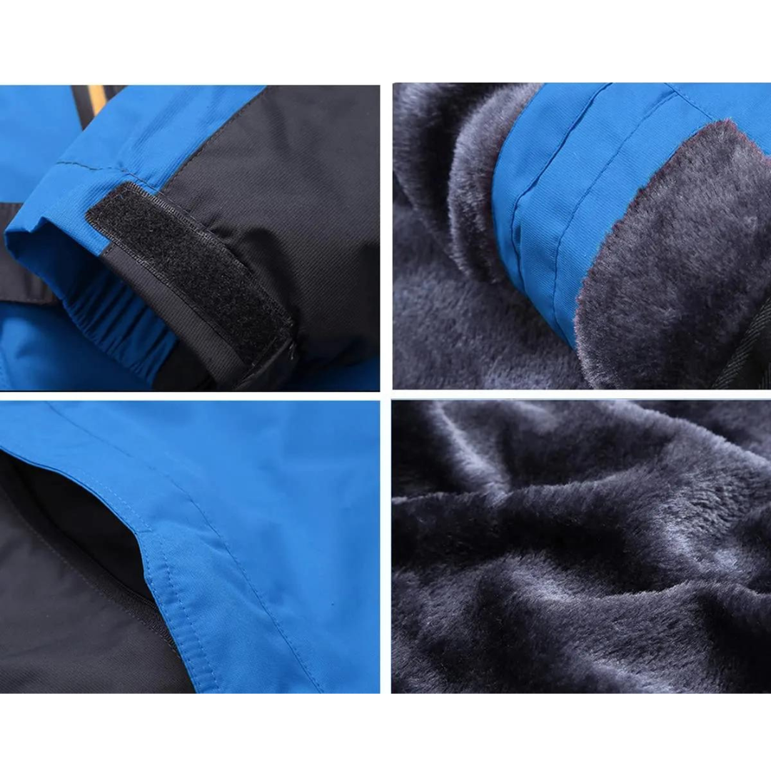 Heren Winterjack Waterdicht Warm Fleece Outdoorjack