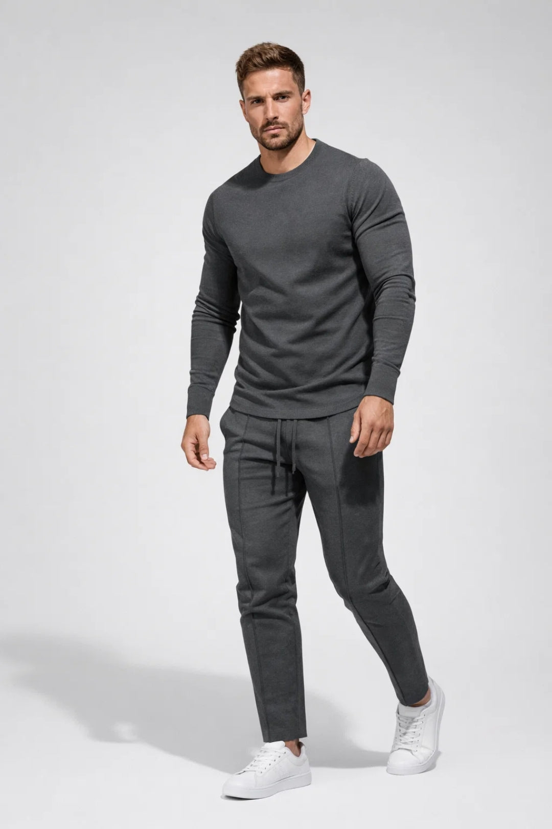 Trainingspak Heren - Sweatshirt met Joggingbroek Sportief Casual - StudioMarella