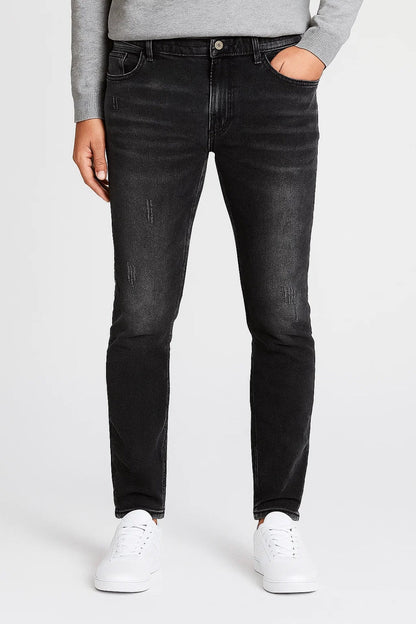 Heren Jeans Slimfit Comfortabel Moderne Pasvorm