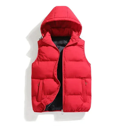 Heren Bodywarmer Waterdicht en Warm met Capuchon