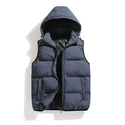 Heren Bodywarmer Waterdicht en Warm met Capuchon