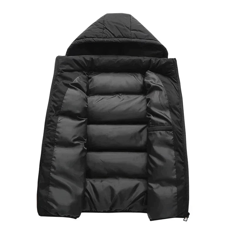 Heren Bodywarmer Waterdicht en Warm met Capuchon
