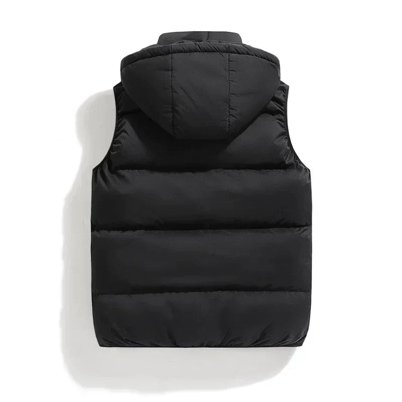Heren Bodywarmer Waterdicht en Warm met Capuchon