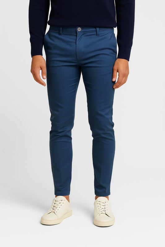 Heren Chino Broek Slimfit Comfortabel voor elke dag - StudioMarella
