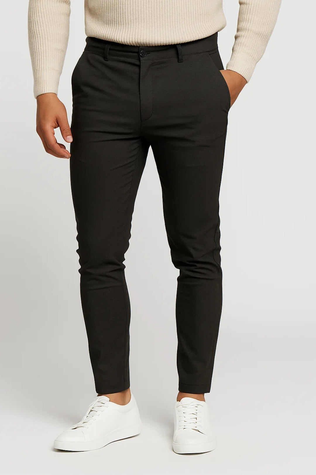 Heren Chino Broek Slimfit Comfortabel voor elke dag