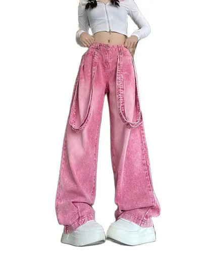 Vrouwen Denim Broek Met Uitsnijdingen Herfst Collectie - StudioMarella