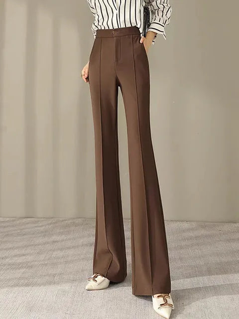 Herfst Winter Flare Broek Comfortabele Stijl - StudioMarella