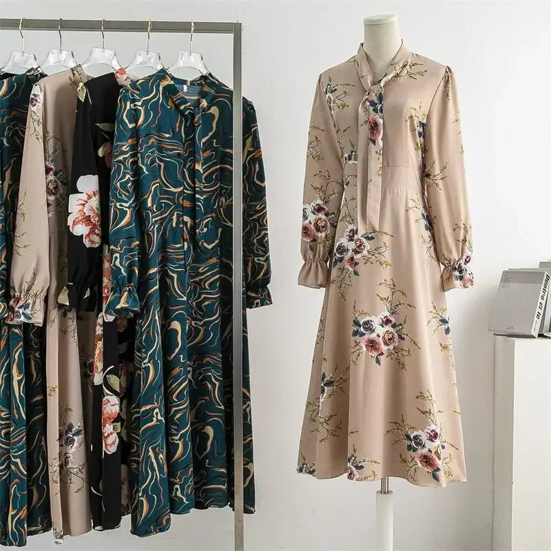 Zomerjurk Bloemenprint Damesjurk Kort en Vrouwelijk - StudioMarella