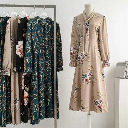 Zomerjurk Bloemenprint Damesjurk Kort en Vrouwelijk - StudioMarella