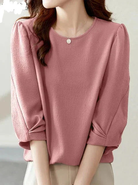 Dames Blouses Herfst Lente - Stijlvolle Tops met 3/4 Mouwen