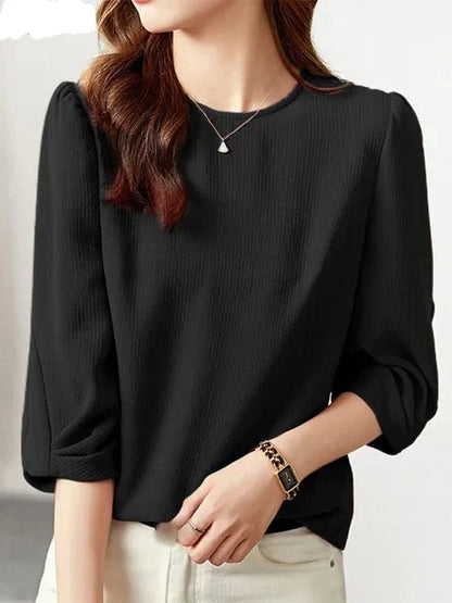 Dames Blouses Herfst Lente - Stijlvolle Tops met 3/4 Mouwen