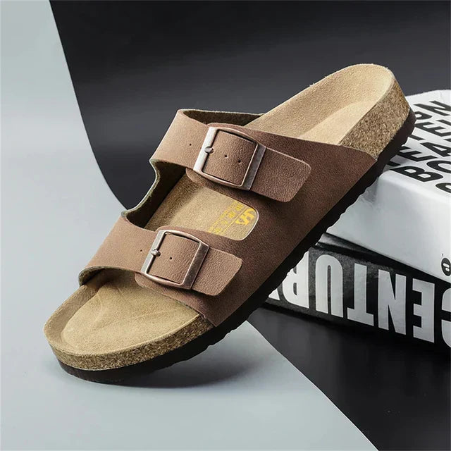 Ergonomische Leren Sandalen voor Mannen