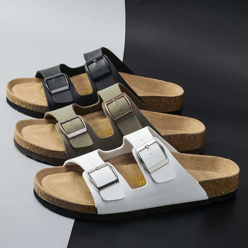 Ergonomische Leren Sandalen voor Mannen