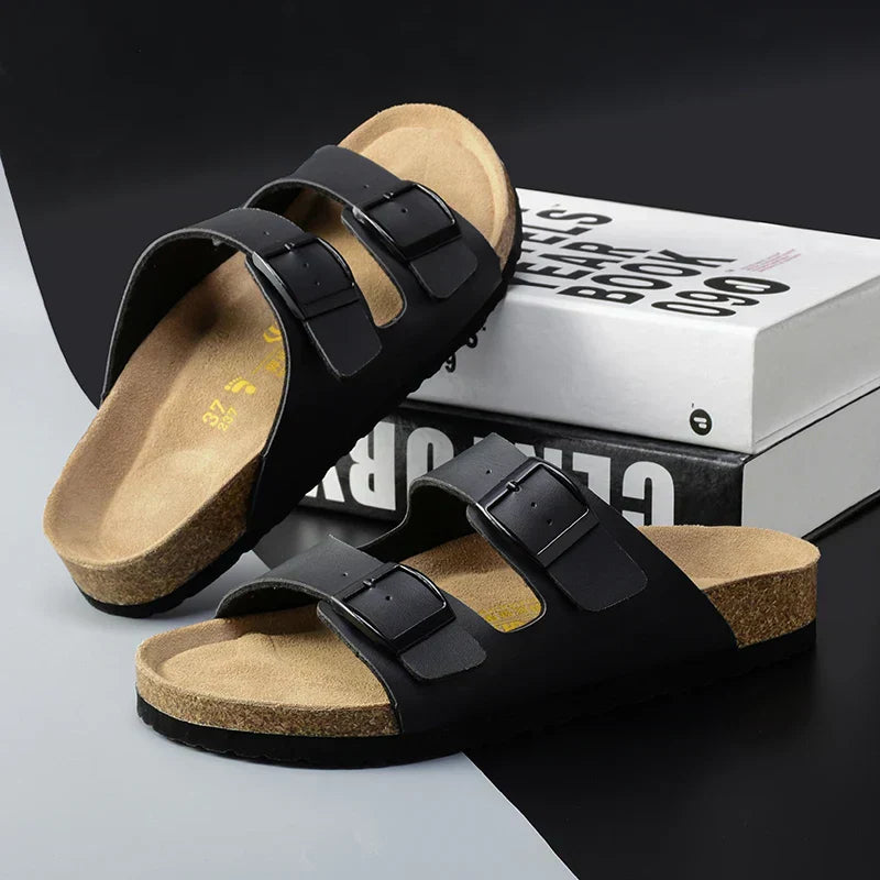 Ergonomische Leren Sandalen voor Mannen