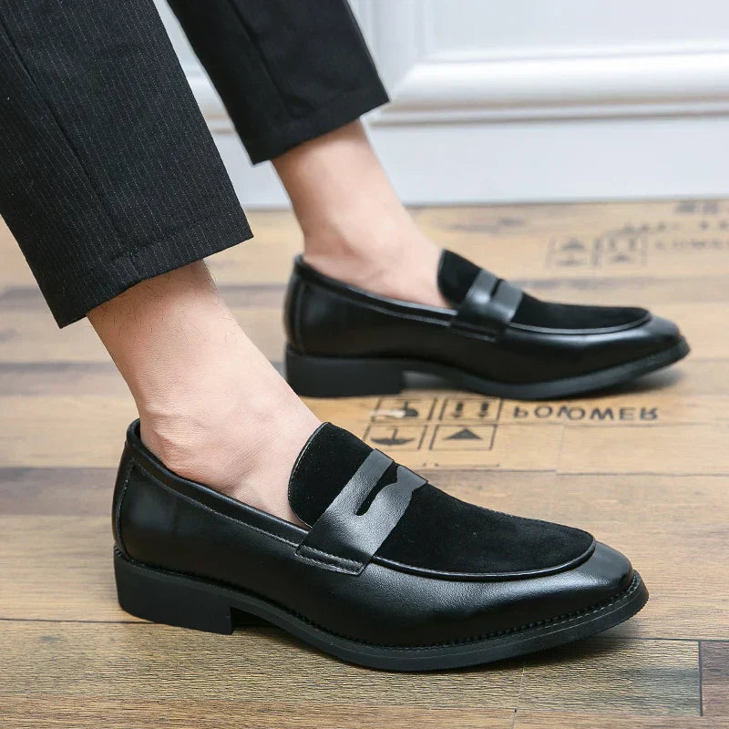Suède Loafers Heren Elegant Leer Design - StudioMarella