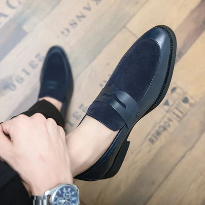Suède Loafers Heren Elegant Leer Design