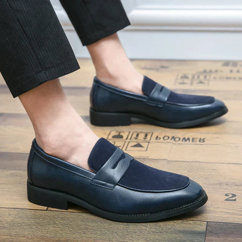 Suède Loafers Heren Elegant Leer Design