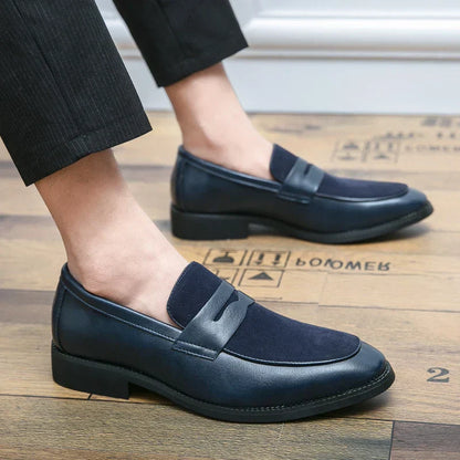 Suède Loafers Heren Elegant Leer Design