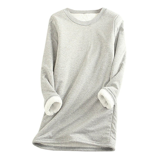 Dames Fleece Trui Warm Zacht Voor Buiten - StudioMarella