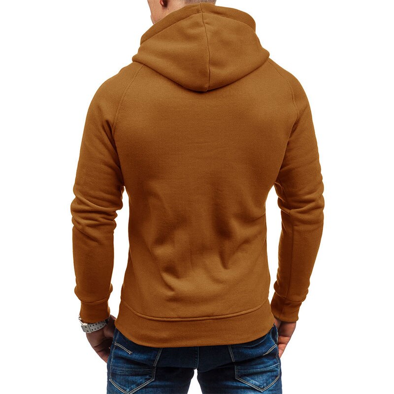 Heren Hoody Zipper Comfortabel en Stoer wordt Heren Hoody Comfortabel met Zipper