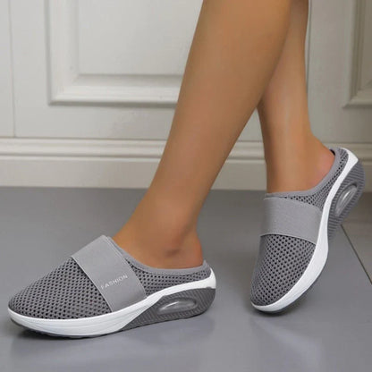 Luchtkussen Comfortschoenen voor Dames en Heren – Ademende Wandelschoen met Voetboogondersteuning en Schokdempende Technologie