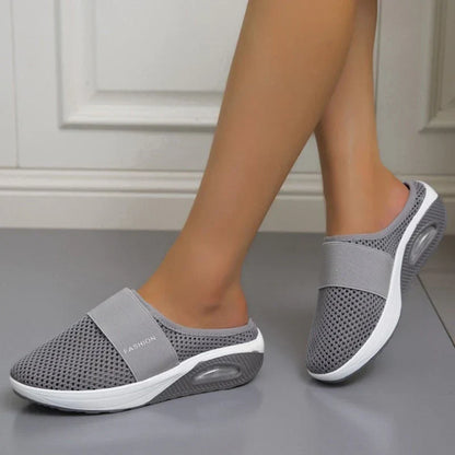Luchtkussen Sneakers met Ademend Mesh Ontwerp voor Dames en Heren – Comfortabele Wandelschoenen met Gewrichtsteun