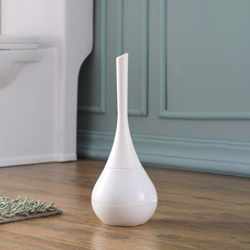 Luxe toiletborstel met modern design en hygiënisch systeem voor stijlvolle badkamers